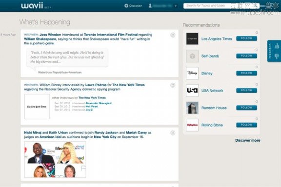 让你抄到手软，《时代》杂志评出的50家最具个性的网站,互联网的一些事