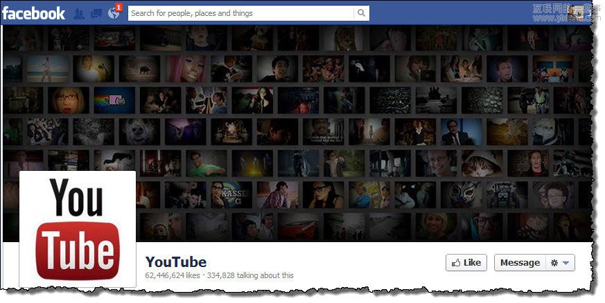 十大人气最高的Facebook页面,互联网的一些事