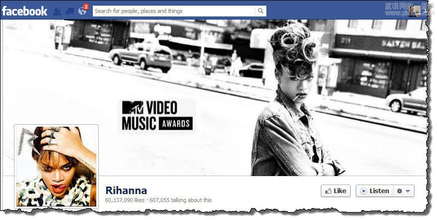 十大人气最高的Facebook页面,互联网的一些事