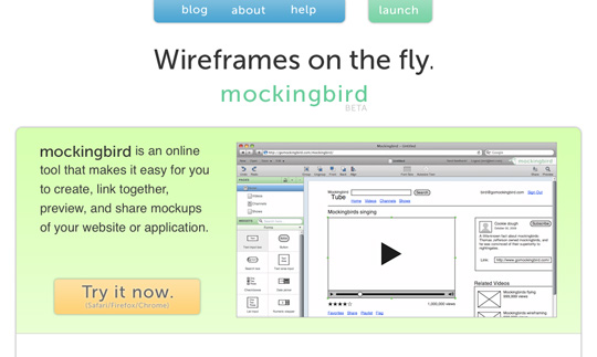 10 个用于设计网页线框图的优秀工具,互联网的一些事