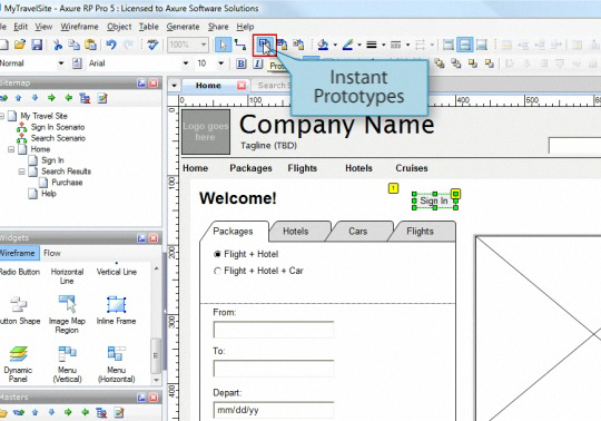 10 个用于设计网页线框图的优秀工具,互联网的一些事