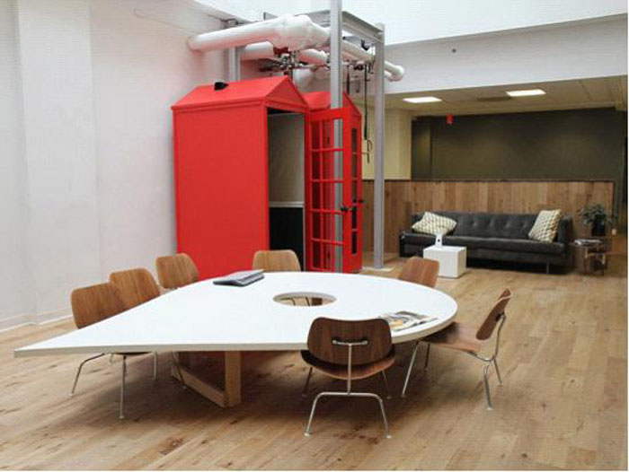 位置签到应用Foursquare办公环境实拍,互联网的一些事