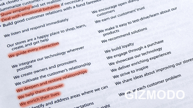 苹果销售培训手册曝光，了解顾客并让他们快乐,互联网的一些事