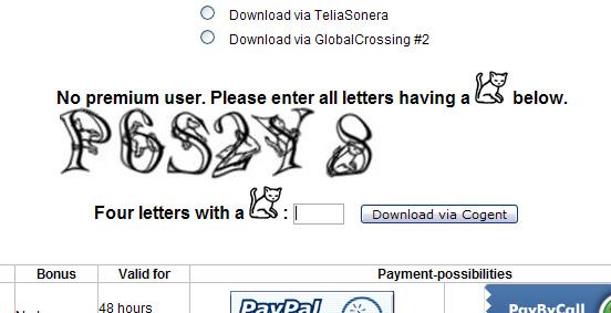 各种稀奇古怪的验证码,互联网的一些事