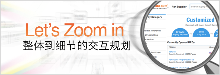 整体到细节的交互设计规划,互联网的一些事