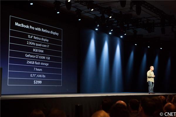 苹果发布视网膜屏MacBook Pro 售价2199美金,互联网的一些事