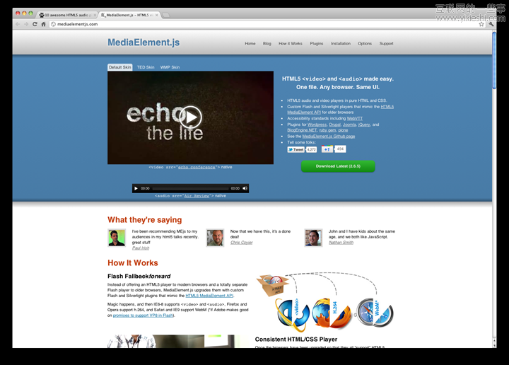 HTML5 之美：推荐9款优秀的 HTML5 音乐播放器,互联网的一些事