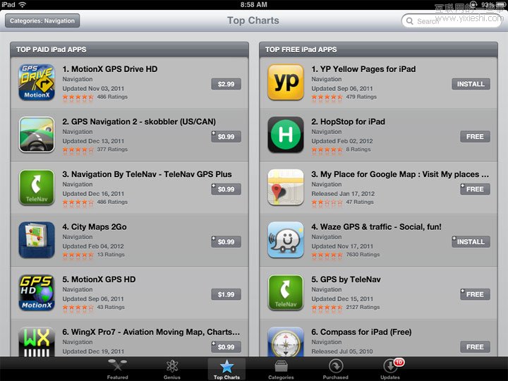 美国YP iPad 软件设计经验分享,互联网的一些事