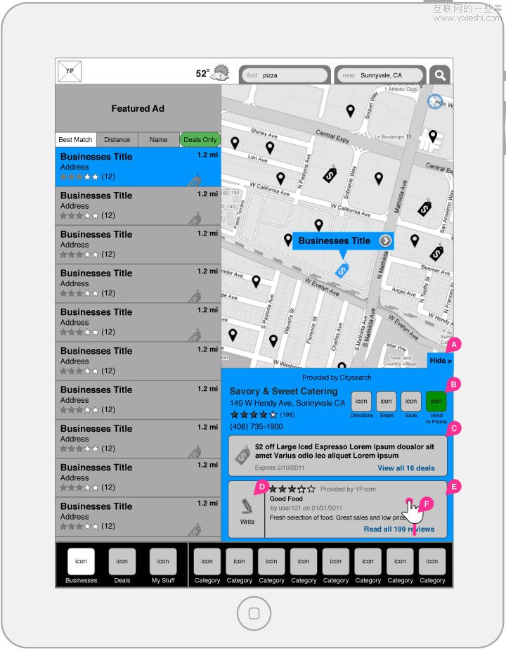 美国YP iPad 软件设计经验分享,互联网的一些事