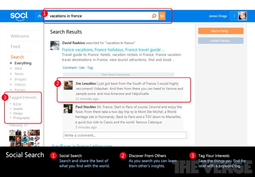 微软社交网站Socl多图曝光,互联网的一些事
