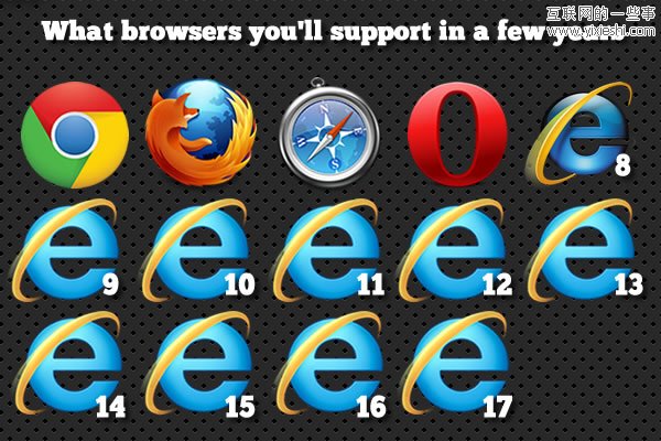 不久将来存在76个浏览器 开发者将情何以堪,互联网的一些事