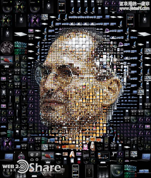 八张乔布斯和苹果相关的信息图,互联网的一些事