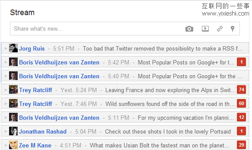 社交网站Google+资源手册,互联网的一些事