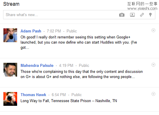 社交网站Google+资源手册,互联网的一些事