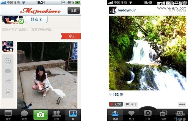 手机图片分享类应用软件instagram评测,互联网的一些事