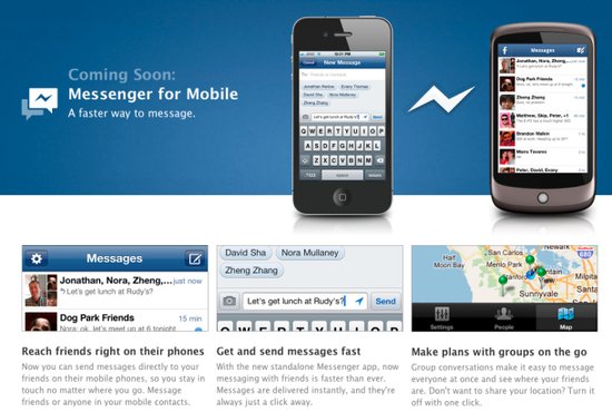 Facebook移动即时应用中被爆含移动视频聊天代码,互联网的一些事