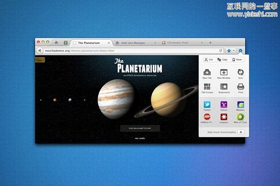 火狐9浏览器界面首次曝光（组图）,互联网的一些事