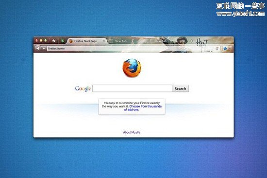 火狐9浏览器界面首次曝光（组图）,互联网的一些事