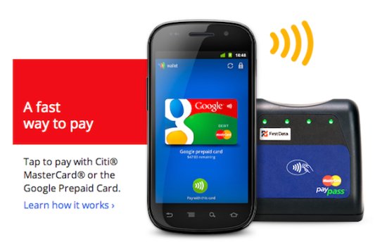 谷歌与四家银行联合发布手机支付服务Google Wallet,互联网的一些事